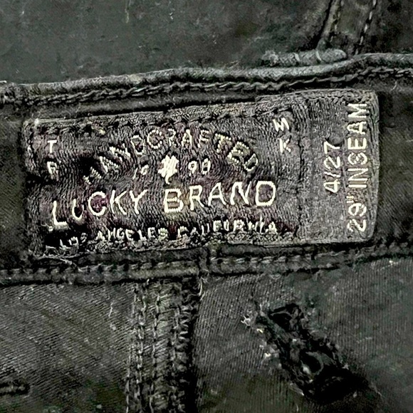Lucky Brand Black Sofia Skinny Jeans Size 27 Women’s - Picture 2 of 8
